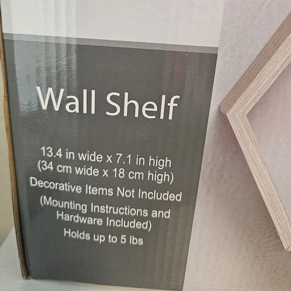 Hexagonal Wall Shelf